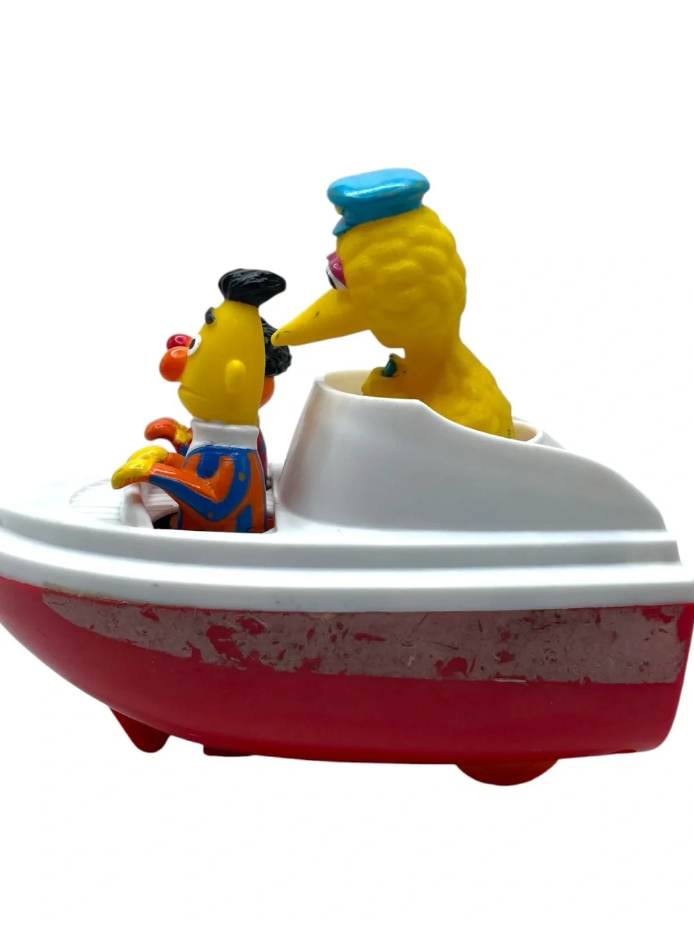 Sesame Street Vintage Illco and Applause Character Vehicles Big Bird and Friends